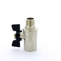 Кран шаровый НВ NEVADA бабочка BUGATTI 1/2"