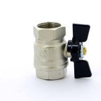 Кран шаровый ВВ NEW JERSEY бабочка BUGATTI 3/4"