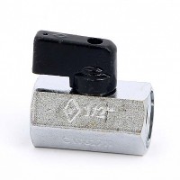 Кран шаровый ВВ мини KANSAS флажок BUGATTI 1/2"