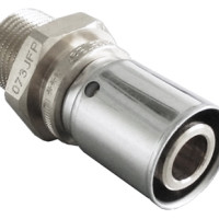 Переходник Oventrop Cofit P 16хRp1/2" никелированный