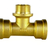 Тройник TIM г/ш/г 3/4"х1/2"х3/4"