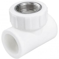 Тройник комбинированный Warmhaus 32 мм 1/2"