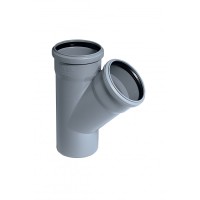 Канализационный тройник Ostendorf 50-40 мм 45°