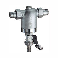 Фильтр FAR 1/2" (НР-НР), без манометра, 100 мкм, хромированный Фильтр FAR 1/2" (НР-НР), без манометра, 100 мкм, хромированный