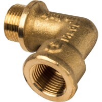 Угольник с упором НВ 3/8  STOUT SFT-0015-000038