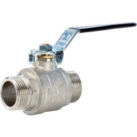 Кран шаровой полнопроходной, НР/НР, ручка рычаг 1 STOUT SVB-0005-000025