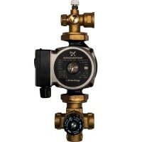 Насосно-смесительный узел с термостатическим клапаном и байпасом; Grundfos UPSO 25-65 130 STOUT Насосно-смесительный узел с термостатическим клапаном и байпасом; Grundfos UPSO 25-65 130 STOUT