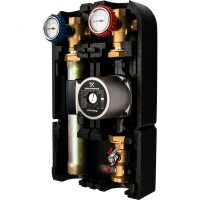 Насосная группа с термостатическим смесительным клапаном 1"с насосом Grundfos UPM3 Hybrid 25-70 STOUT SDG-0002-002503 Насосная группа с термостатическим смесительным клапаном 1"с насосом Grundfos UPM3 Hybrid 25-70 STOUT SDG-0002-002503